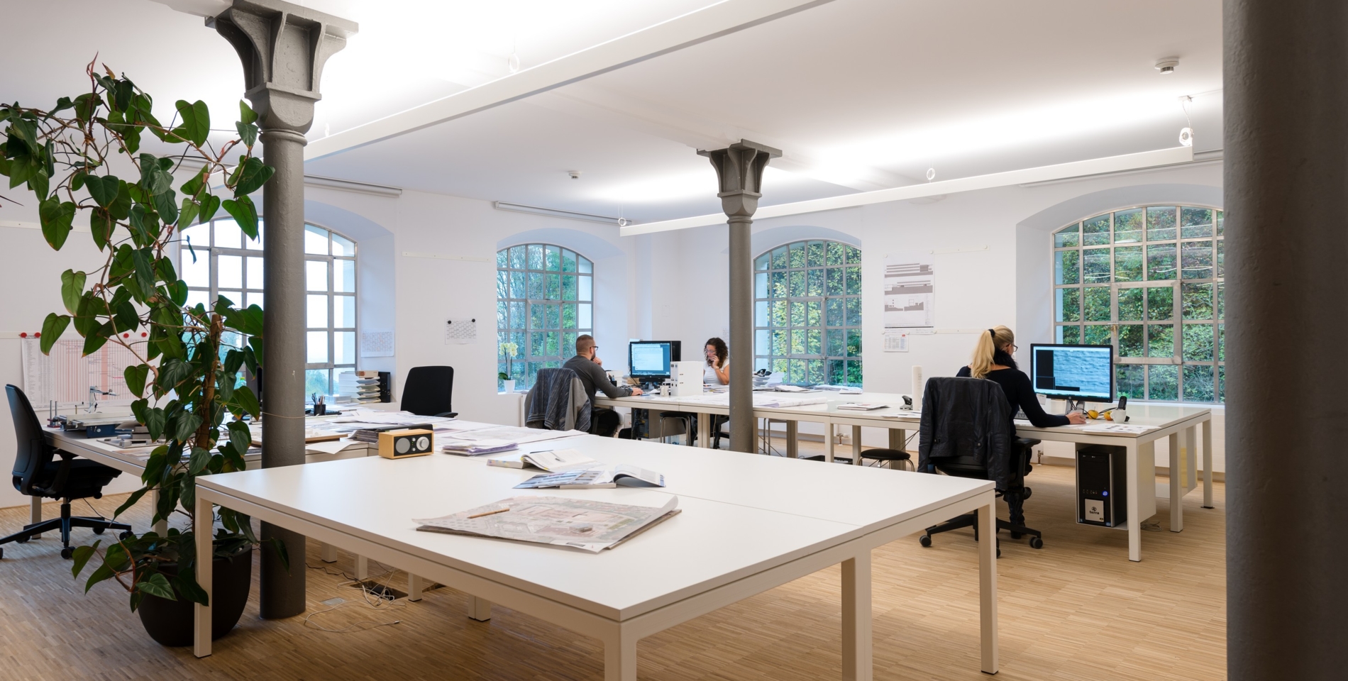Querformat Architekten neues Büro Steinebach